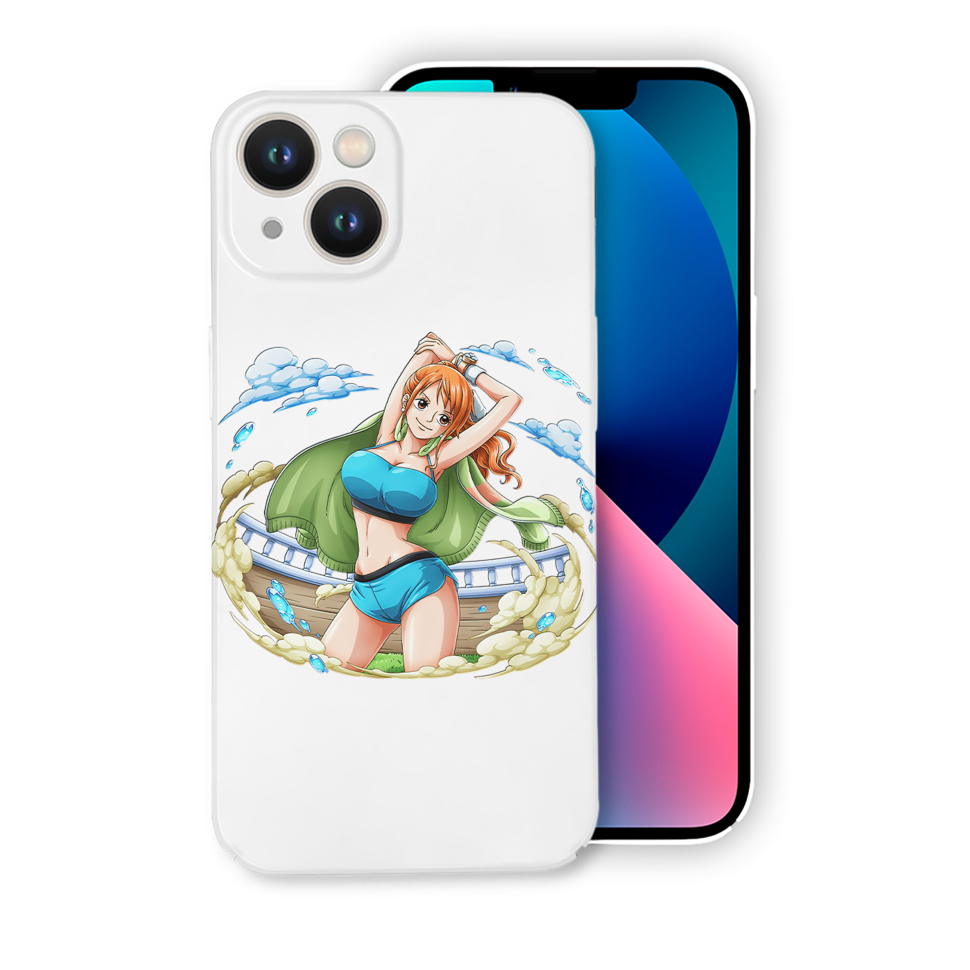 （画像用） ワンピース ナミ ONE PIECE Nami 【iPhone 14シリーズ対応】ハードケース